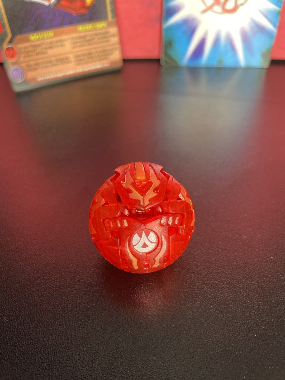 Bakugan Pyrus Dan Evolution Translucent Dragonoid (READ) Bakugan Battle Brawlers