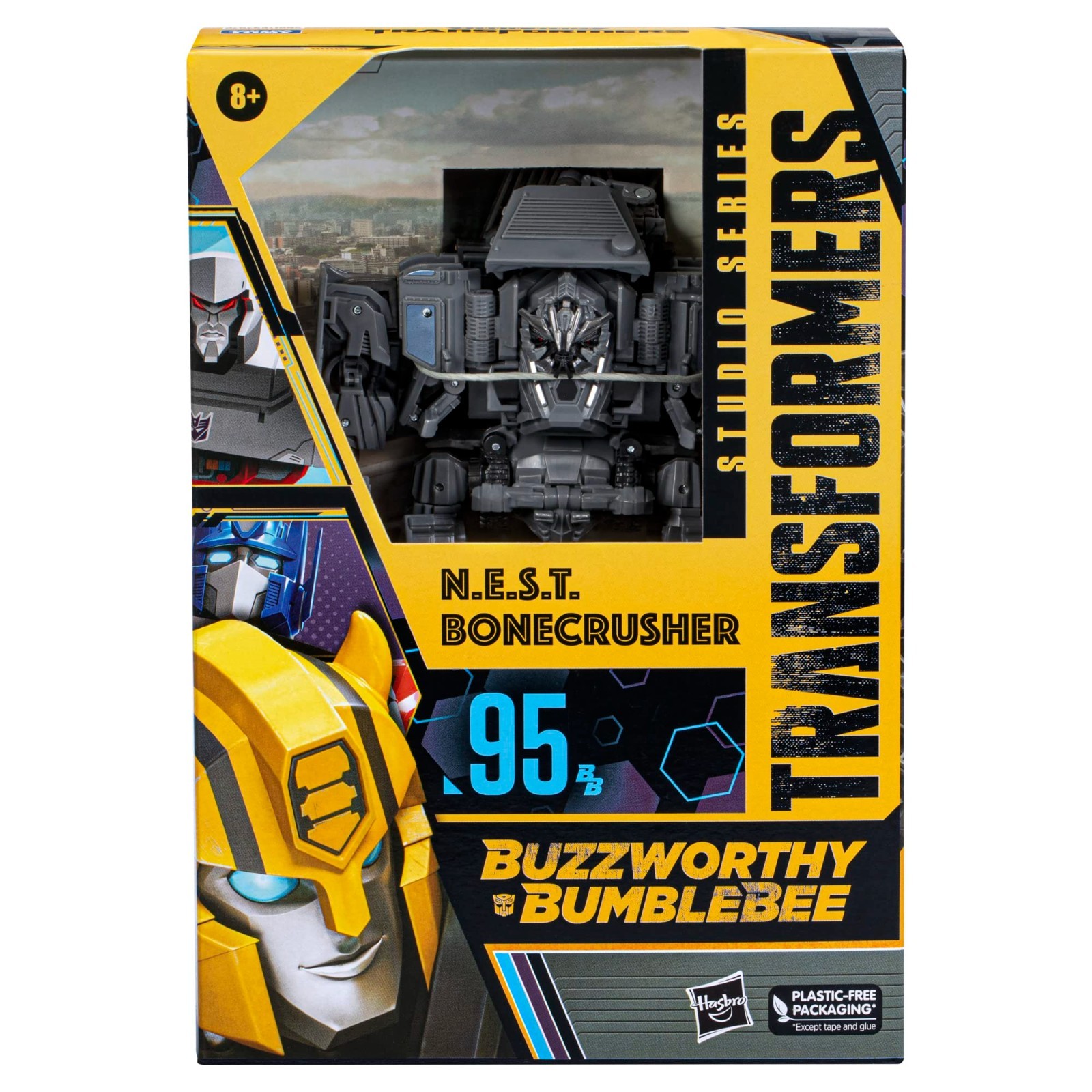 Transformers buzzworthy bumblebee 95 NEST Bonecrusher BRAND NEW