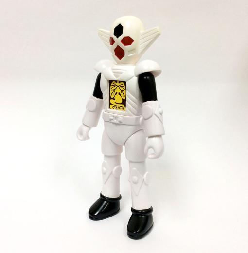 GALAXY COMMANDERS COMMANDER GATTA SOFT SOFUBI VINYL TOY FIGURE SKULLMARK