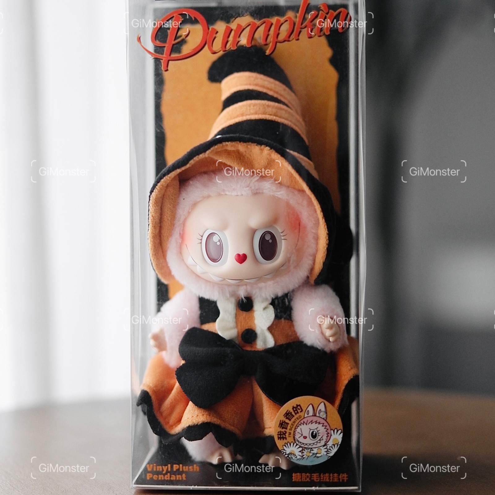 Pop Mart Labubu Mokoko Magic of Pumpkin (PopLand Exclusive)Halloween Pendant NEW