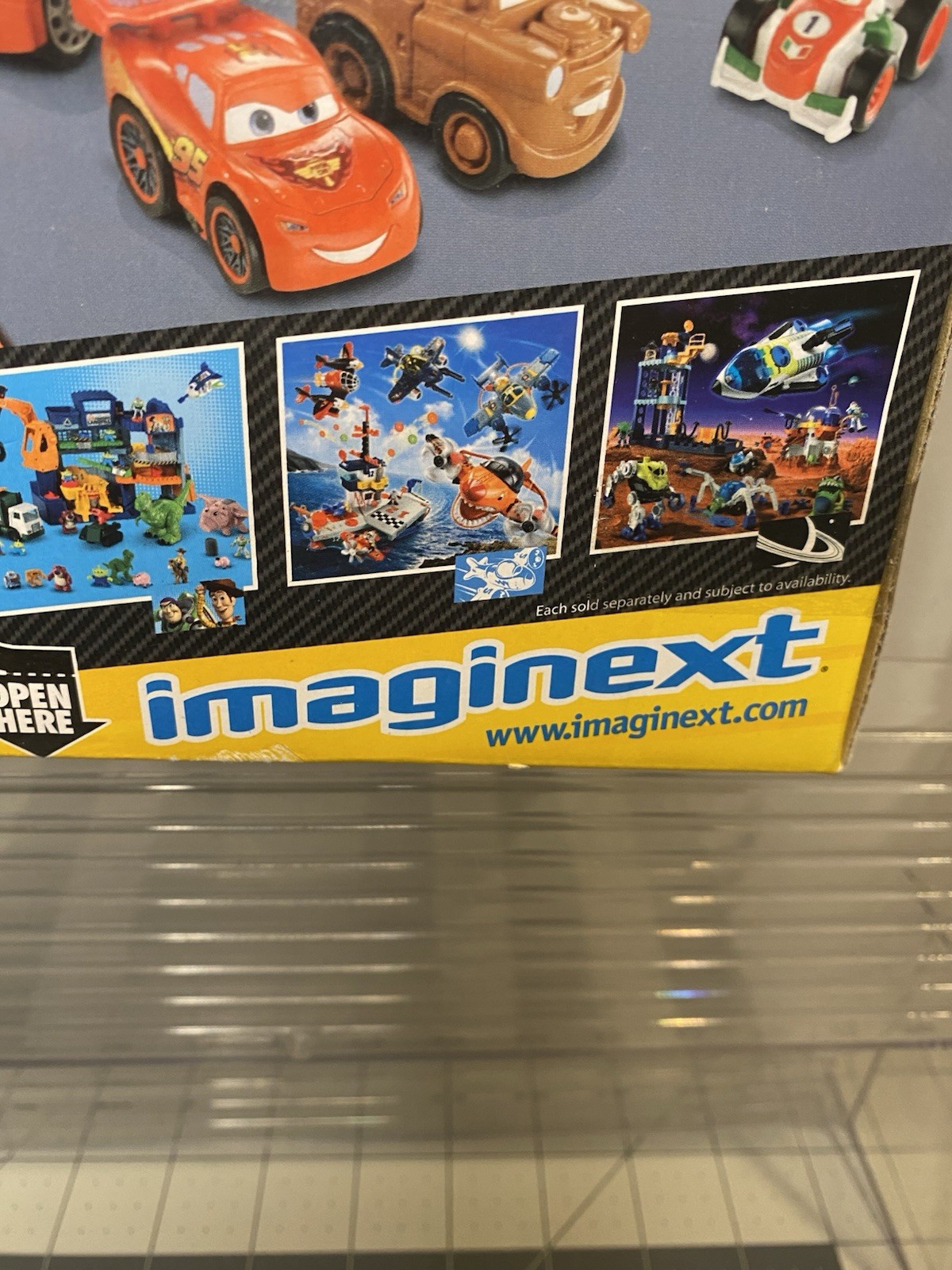 RARE Fisher Price Imaginext Disney Pixar Cars 2 Mater & Gong Toys R Us Exclusive