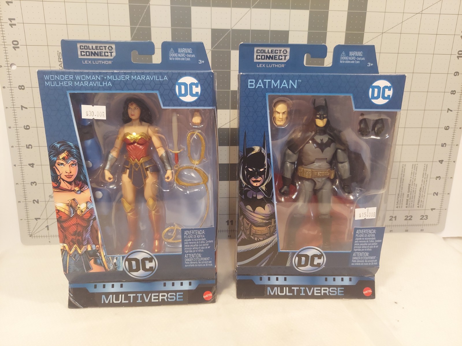 DC Multiverse BAF Lex Luthor WAVE BATMAN RAY SPOILER VIXEN WONDER WOMAN 🏭 SEALD