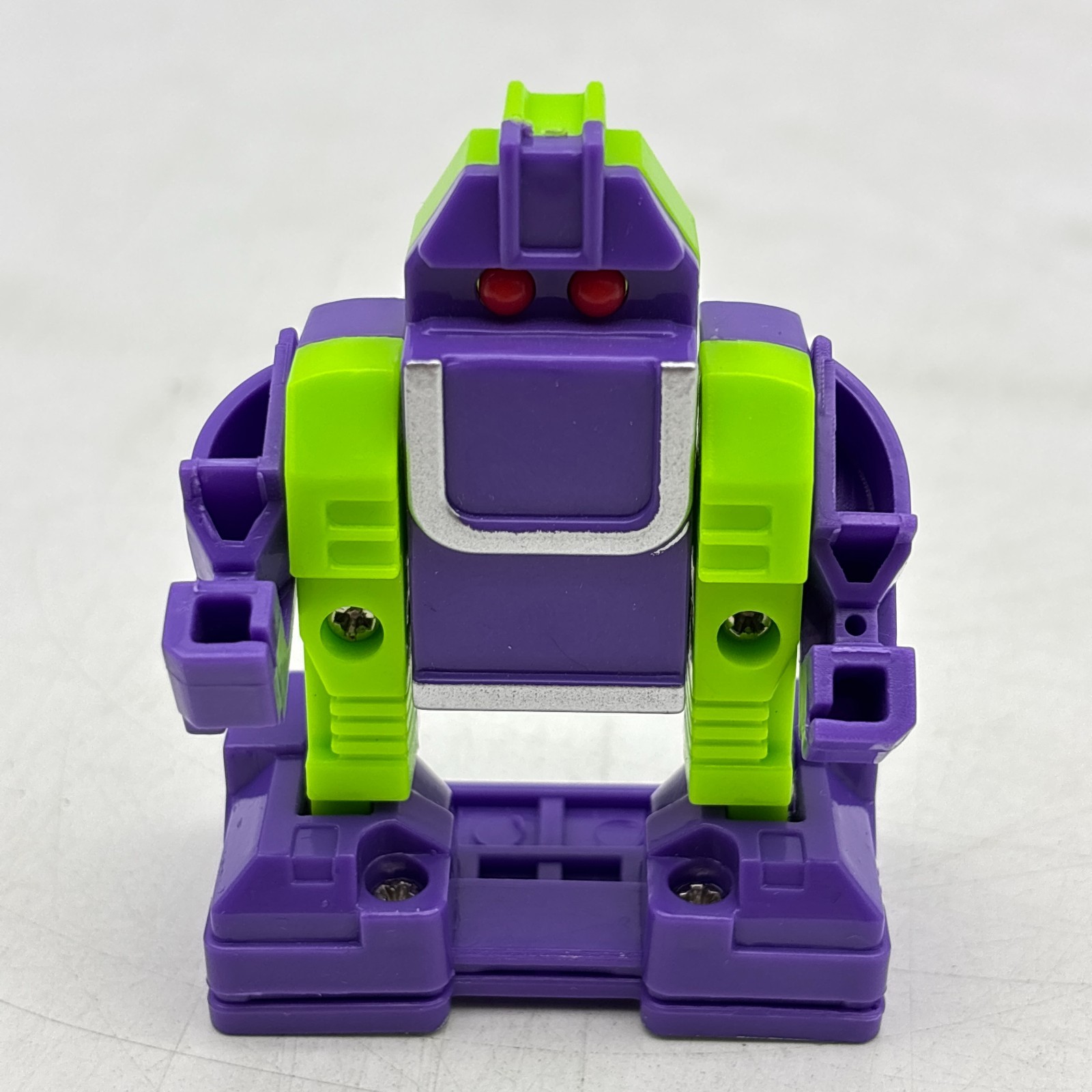 Alpha Bots Letter U Purple Green Silver Robot Alphabet Transformers