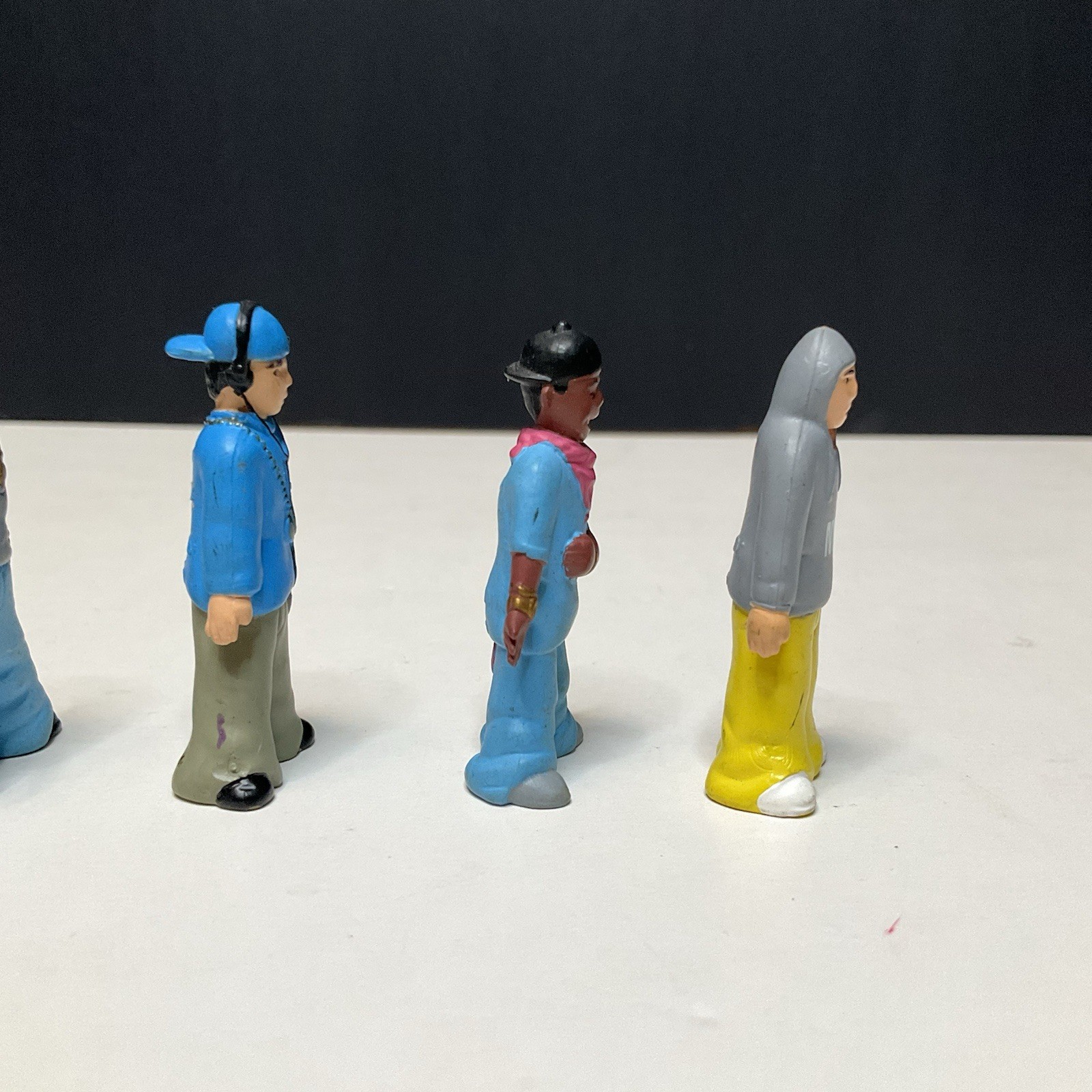 Vintage Lil Homies Playaz Figures 1:32 Lot of 6 Vending Machine Figures Y2K
