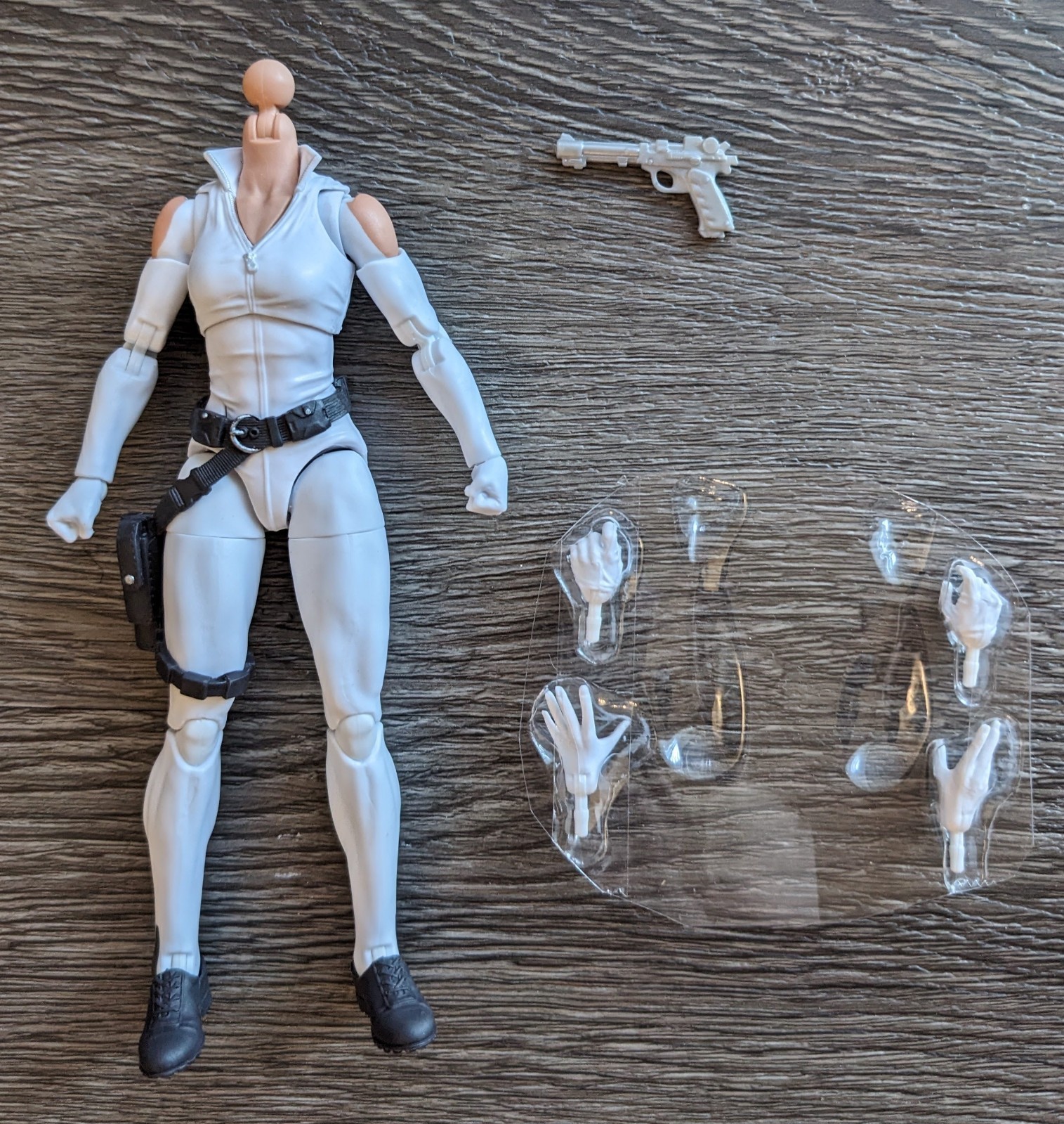 Marvel Legends SHARON CARTER FEMALE BODY PART (Shield Agent 3 Pack Figure)