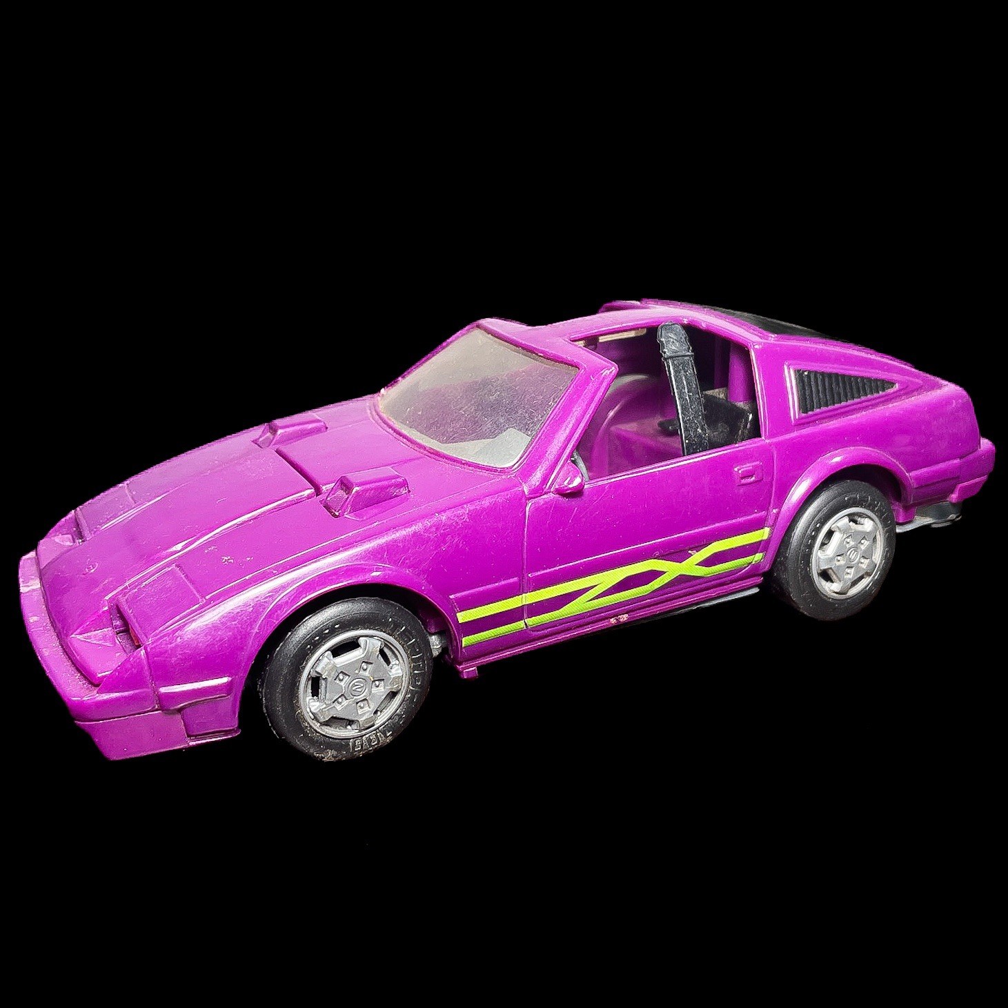 Vintage 1987 M.A.S.K. MANTA Purple Car Jet Vehicle Kenner Venom Mask Vanessa