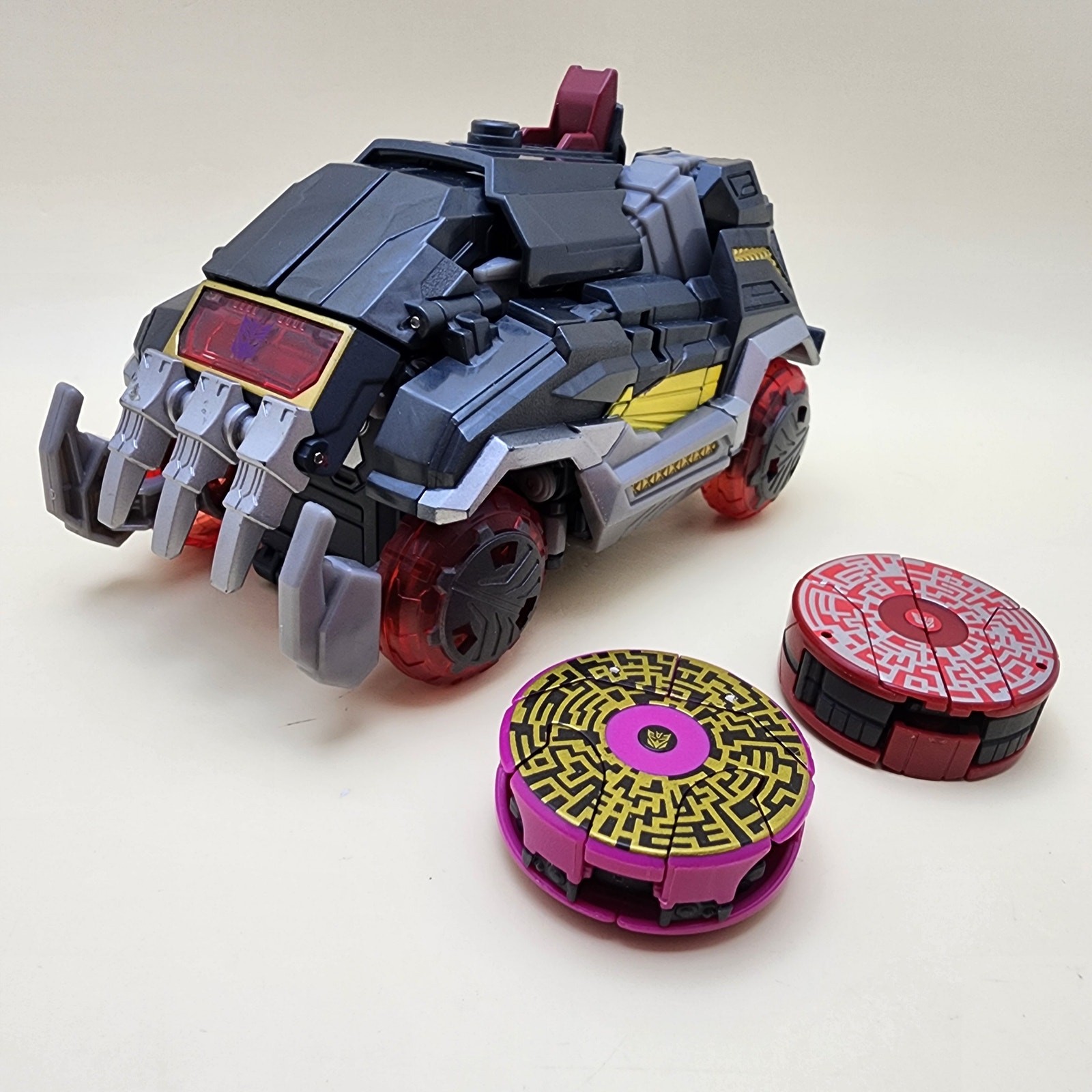 TRANSFORMERS Fall Cybertron FOC (2012) SOUNDBLASTER Voyager + RATBAT & FRENZY