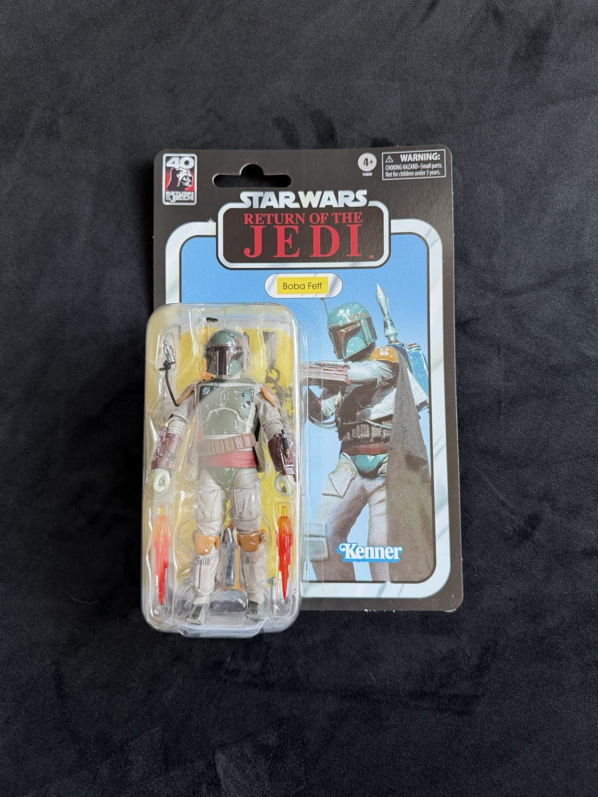 Hasbro Star Wars the Black Series ROTJ 40th Anniversary Boba Fett MOC