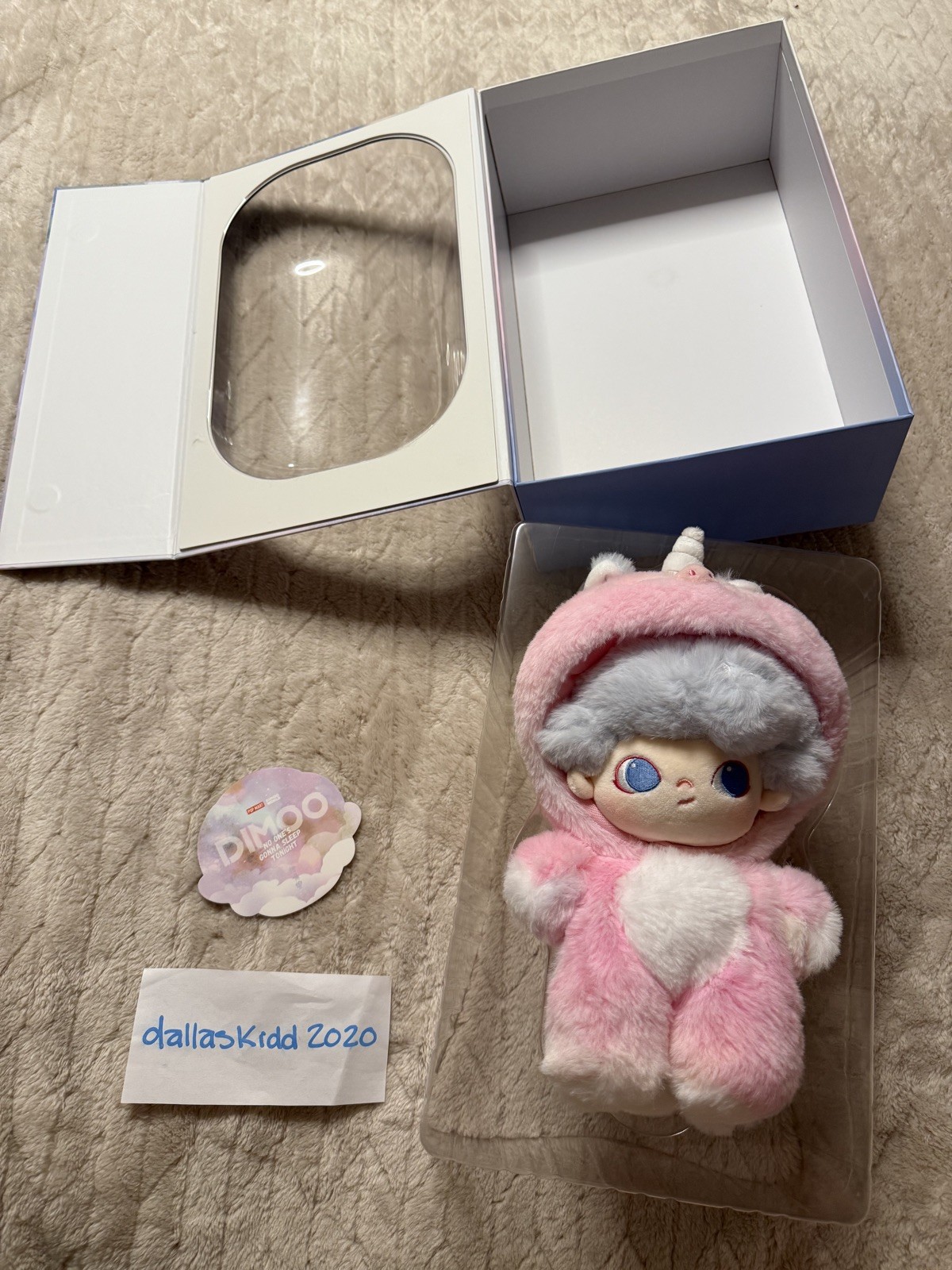 AUTHENTIC!!! Pop Mart DIMOO: No One&rsquo;s Gonna Sleep Tonight – Unicorn *US SELLER*