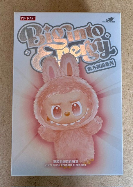 NIB Pop Mart THE MONSTERS Big into Energy Series-Vinyl Plush Pendant Blind Box