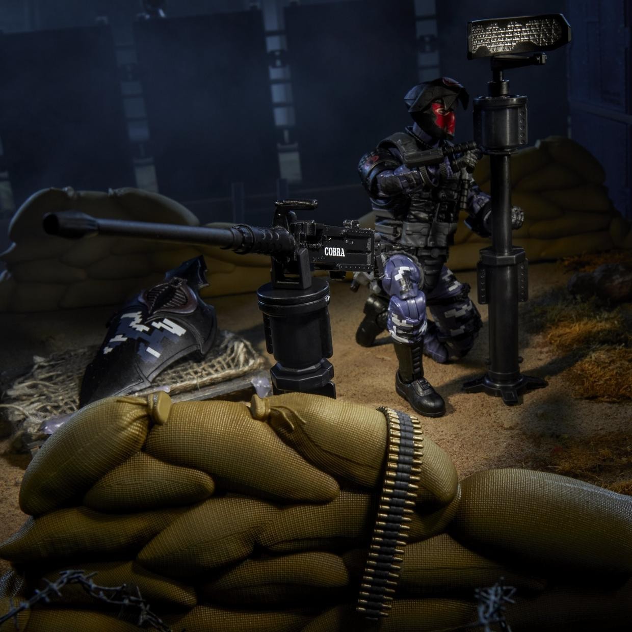 G.I. Joe 6&Prime; Classified Series Trench Viper & Cobra Modular Fortification #151