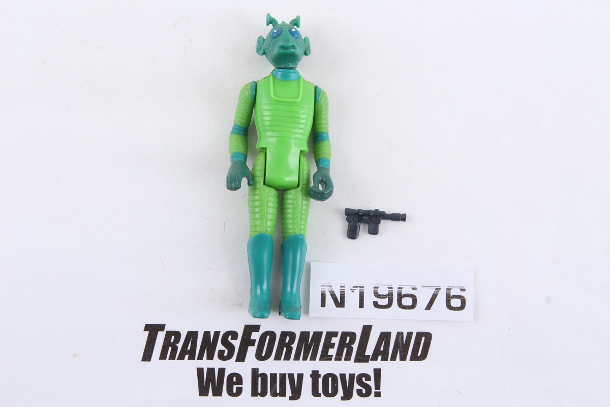 Star Wars Original Kenner Greedo 100% Complete NO REPRO