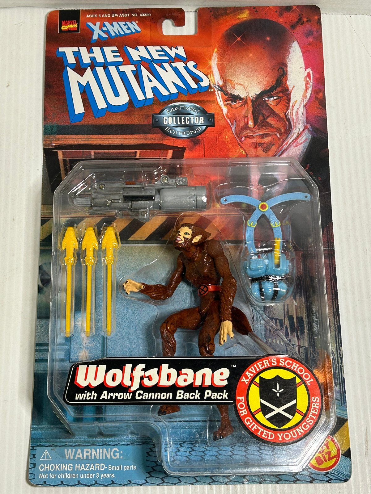 SEALED 1998 TOYBIZ X-MEN THE NEW MUTANTS WOLFSBANE 5&Prime; ACTION FIGURE MARVEL
