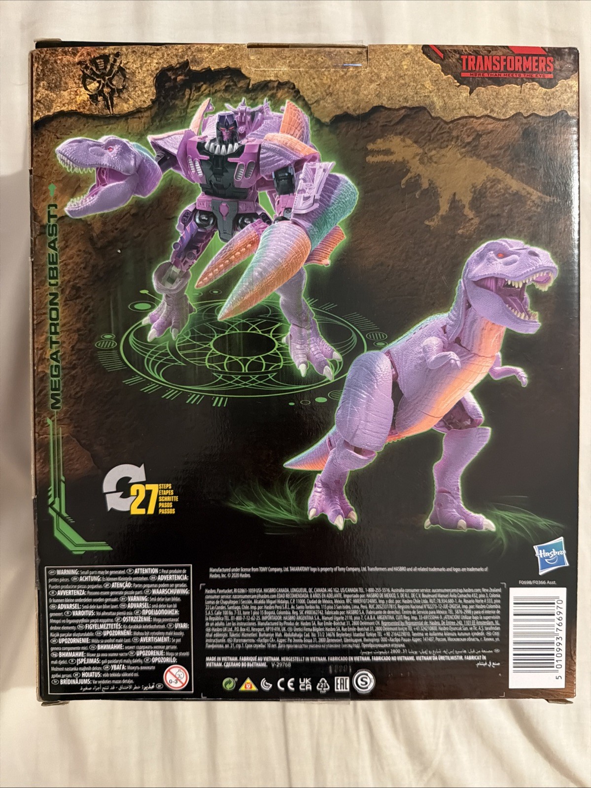 TRANSFORMERS KINGDOM WAR FOR CYBERTRON TRILOGY MEGATRON (BEAST) BRAND NEW SEALED