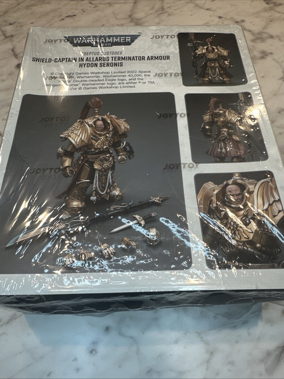 JoyToy Warhammer 40,000 Adeptus Custodes Hydon Seronis 1:18 w/ Accessories