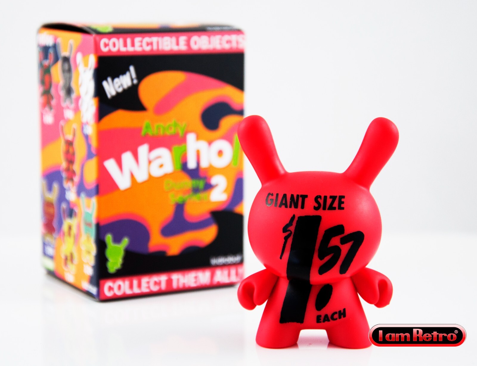 Kidrobot Andy Warhol Mini Series 2 – Giant Size $1.57 3&Prime; Vinyl Figure 2/24