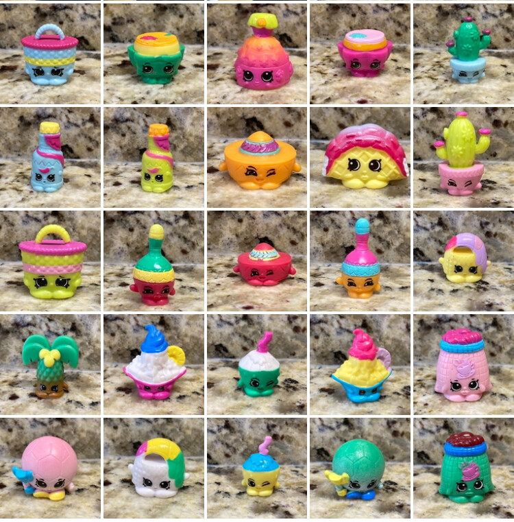 Shopkins Season 8 World Vacation #8-191 – #8-221 Preowned Figures U Choose