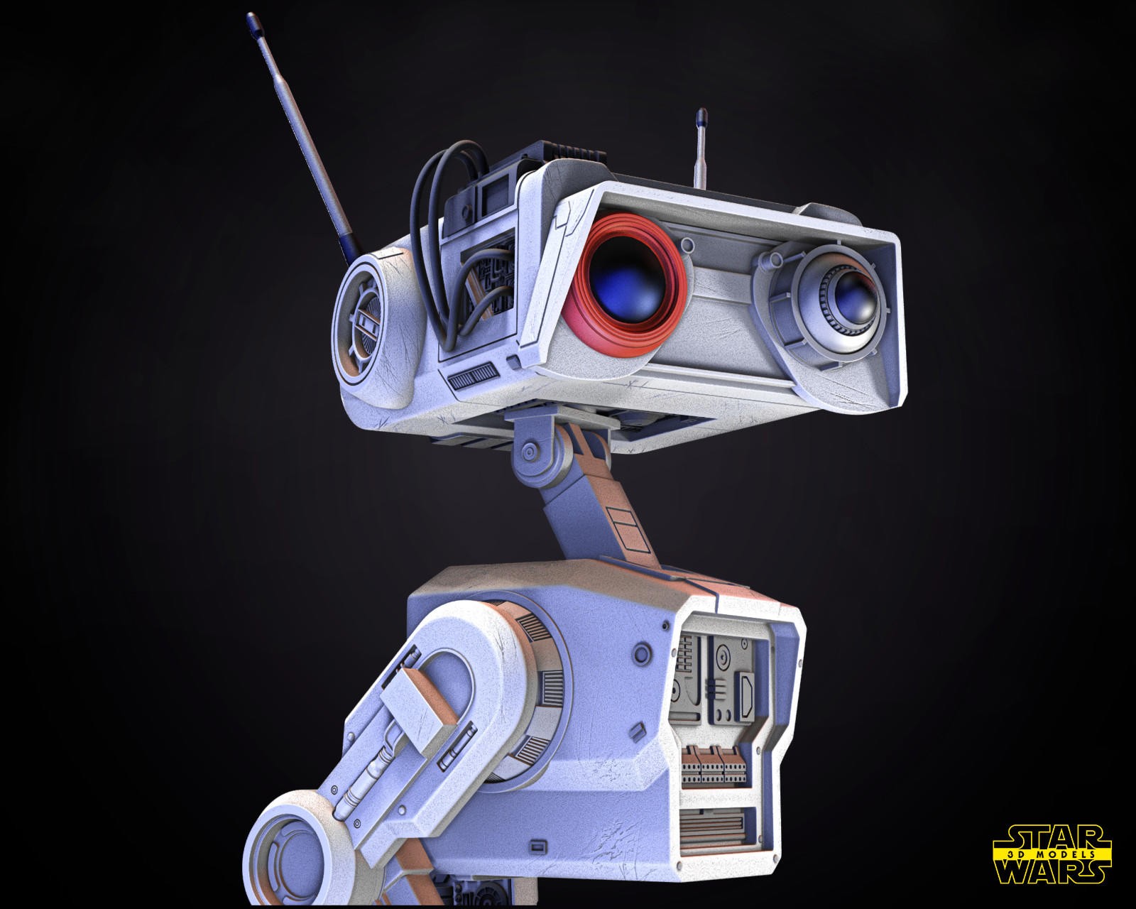 BD‑1 Droid | 1/8 Scale Resin Kit | Star Wars Jedi: Fallen Order (Unpainted)