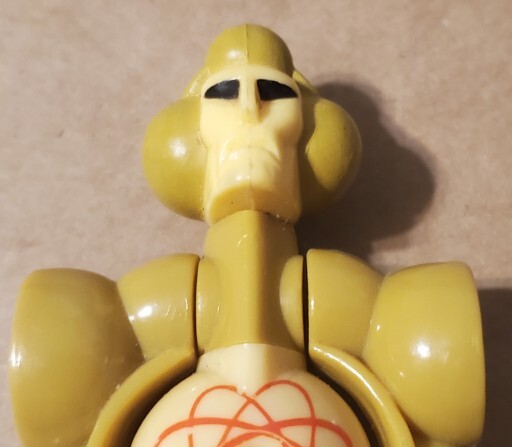 1986 SILVERHAWKS MO-LEC-U-LAR MOLECULAR Action Figure Torso Head Only Incomplete