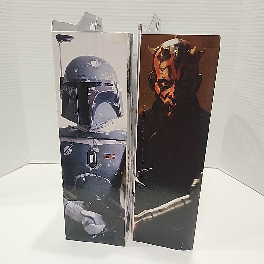 Star Wars Diamond Select Disney Store Lot Of 2 7” Figures Boba Fett Darth Maul