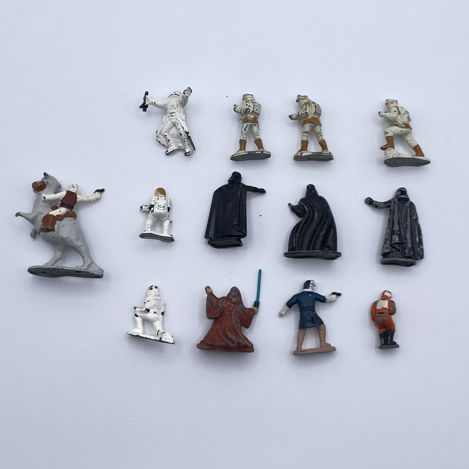 Vintage 1982 Kenner Star Wars Micro Collection Die Cast X13- Hoth Turret, Vader