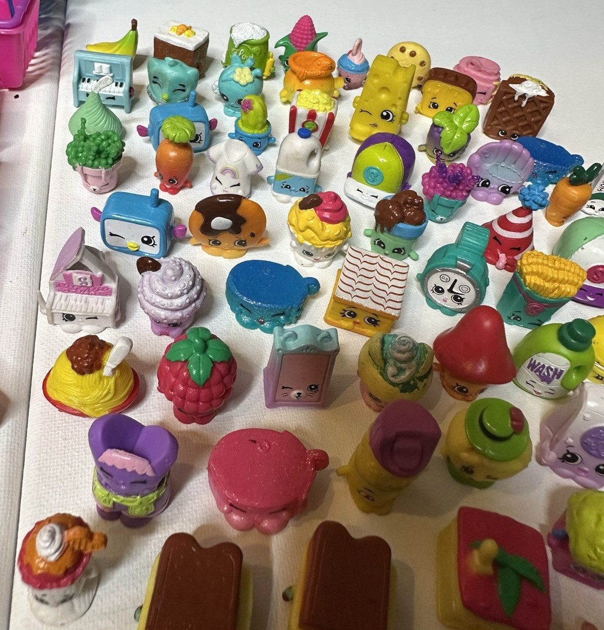 Huge Shopkins Mixed Lot 361 Pieces 250+ Figures Happy Places Shopville Furniture
