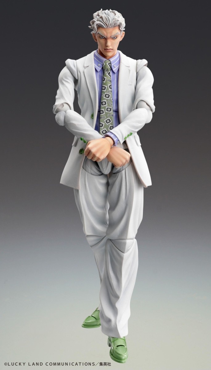 Super Action StatueJOJO JoJo&rsquo;s Adventure Part 4 YOSHIKAGE KIRA Figure Japan F/S