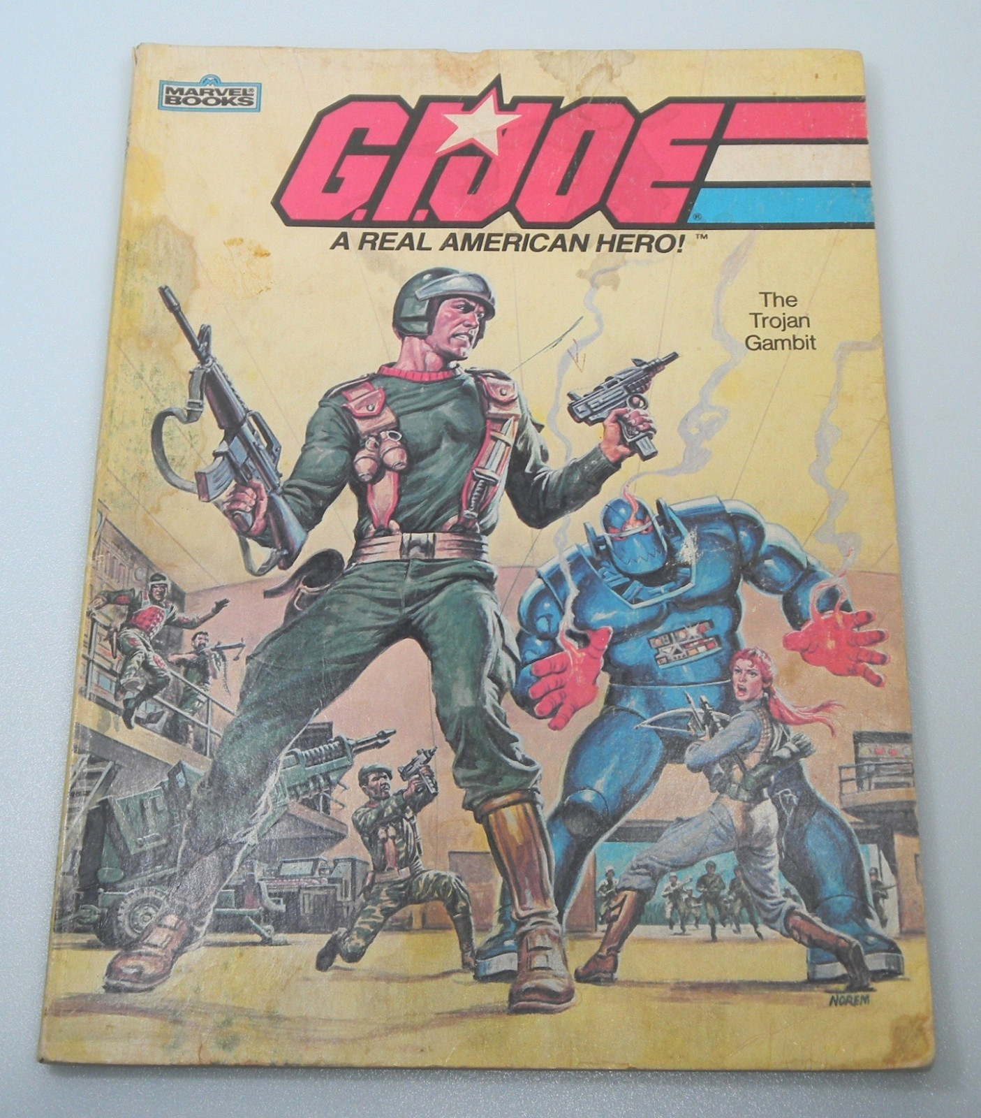 1982 The Trojan Gambit Marvel Comic Book Vintage G.I. GI Joe Cobra 3.75 ARAH