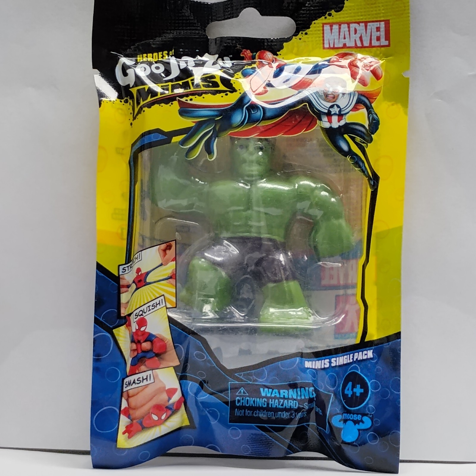Marvel Heroes of Goo Jit Zu Minis The Hulk 2.5&Prime; Action Figure