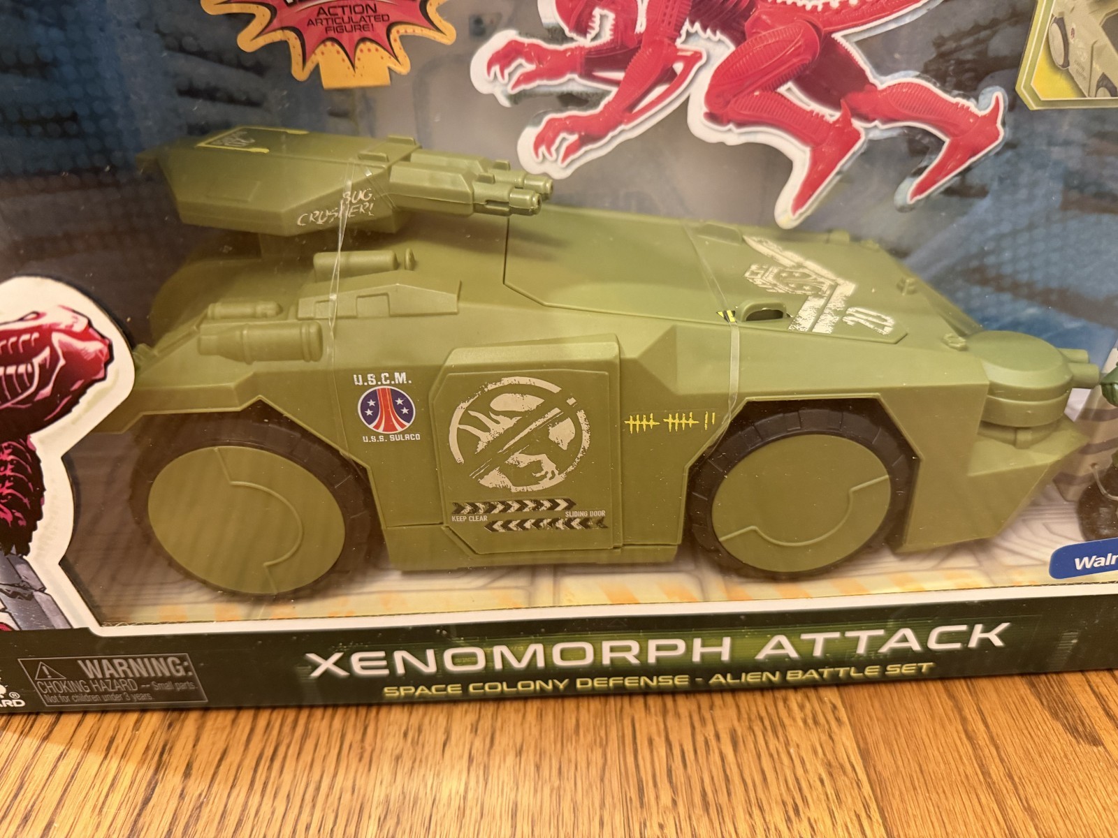 Alien Collection Xenomorph Attack Advanced APC Vehicle Space Colony Battle Set