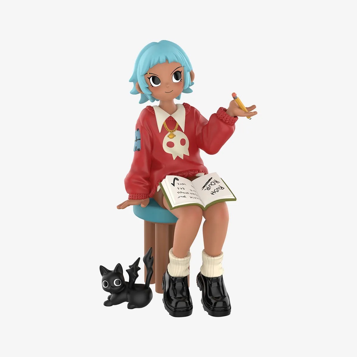 OFFICIAL POP MART X PEACH RIOT RUSH HOUR SERIES FIGURES FRANKIE – TUTOR NEW