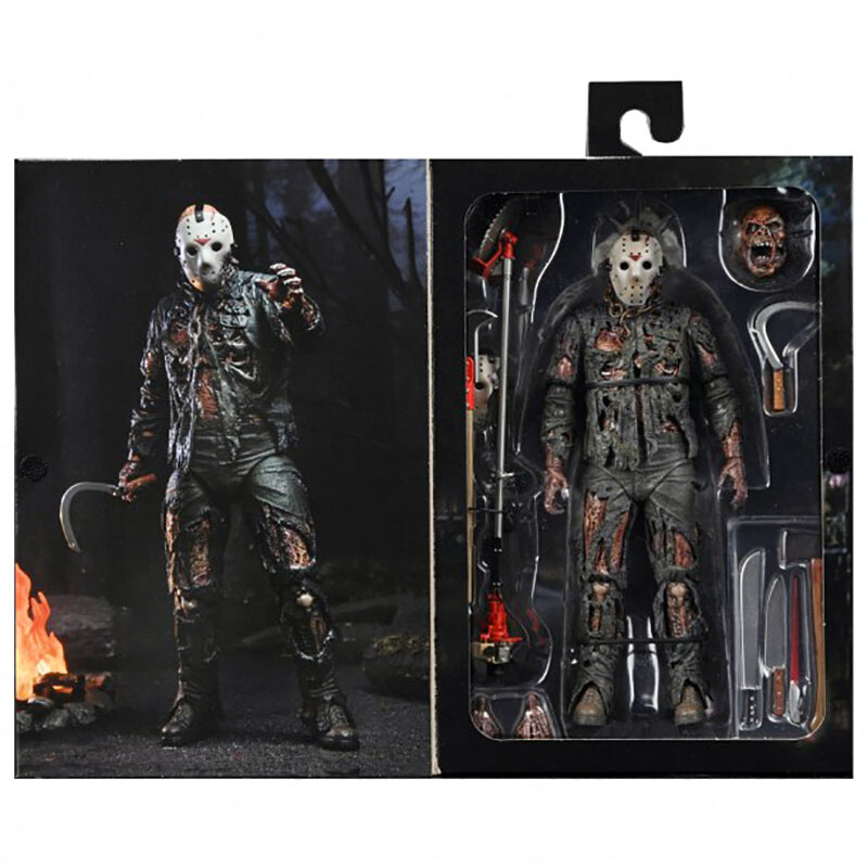 NECA Friday The 13th Part 7 New Blood Jason Voorhees 7&Prime; Action Figure Sealed