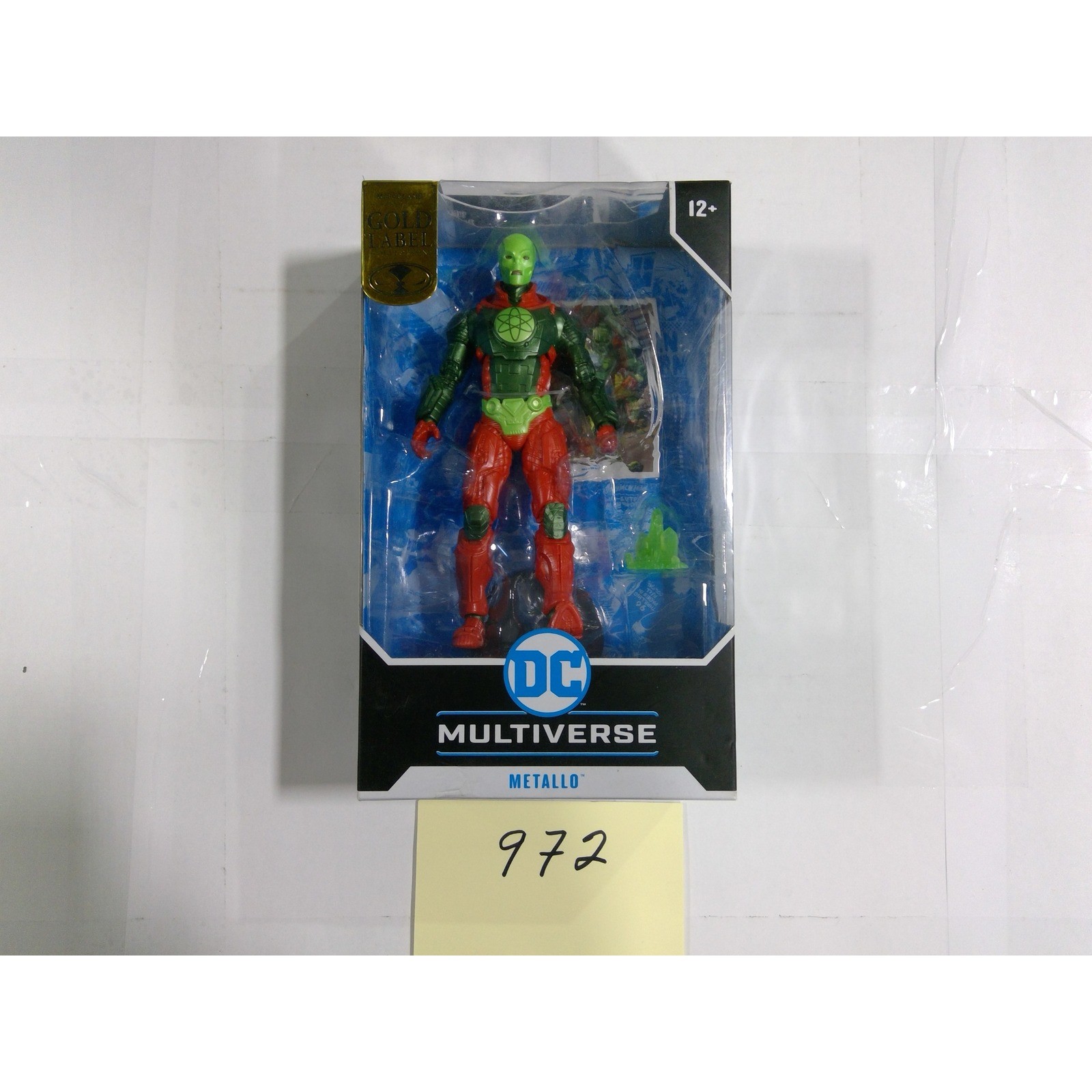McFarlane DC Multiverse Metallo Action Figure 7in Green New Gold Label Exclusive
