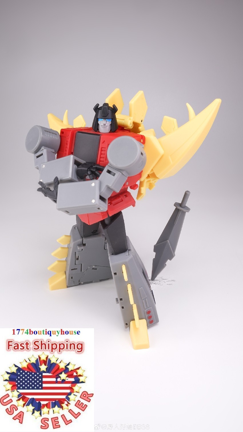 New Transformation Magic Square TOYS MS-B59 G1 Dinobot STEGOSAURUS 15CM USA SELL