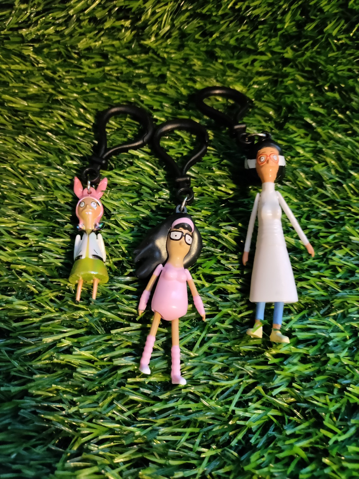 Bob&rsquo;s Burgers Chibi Danglers Series 1 – Lot Of 3