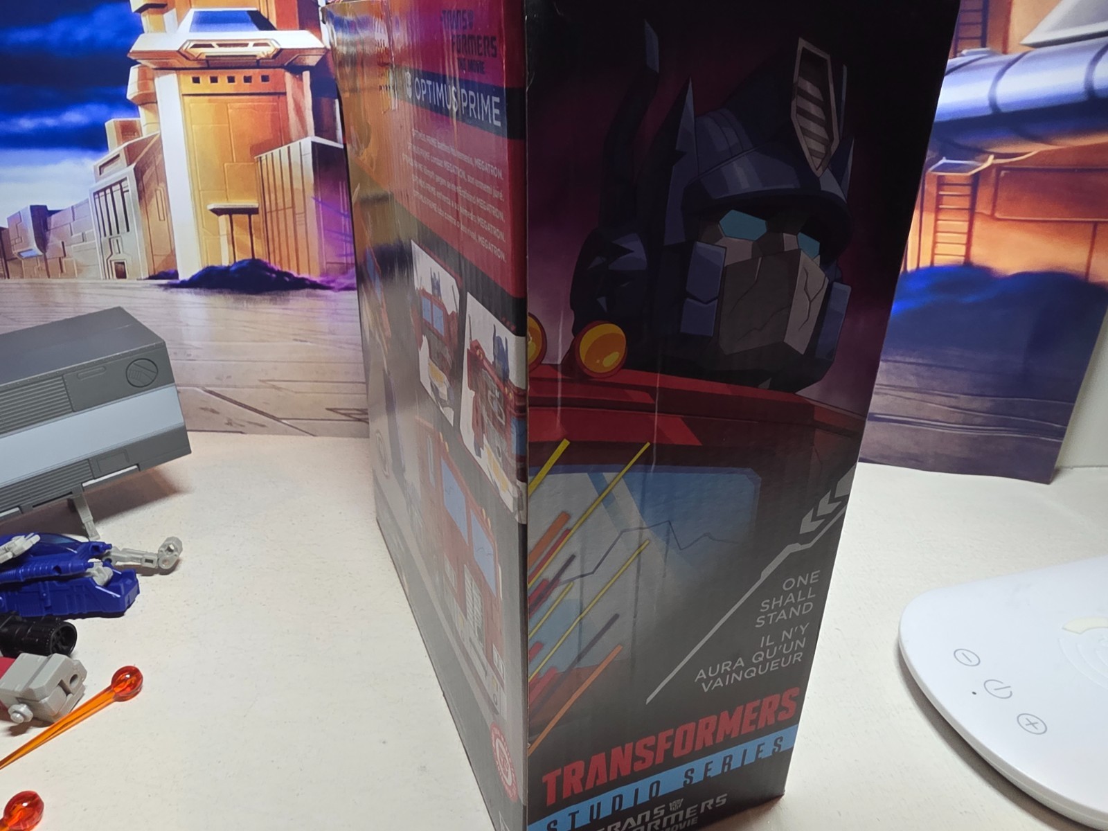 NEW Transformers Studio MTMTE Leader 86 Optimus Prime Damaged Box SHIP GLOBAL
