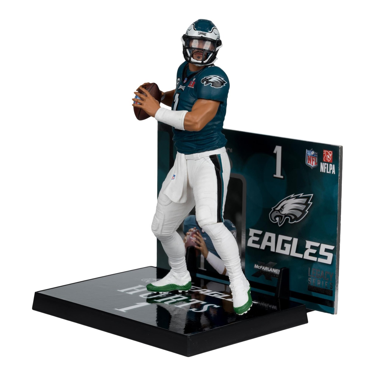 Philadelphia Eagles NFL 7 Inch Posed Figure | Jalen Hurts (Super Bowl Edition)