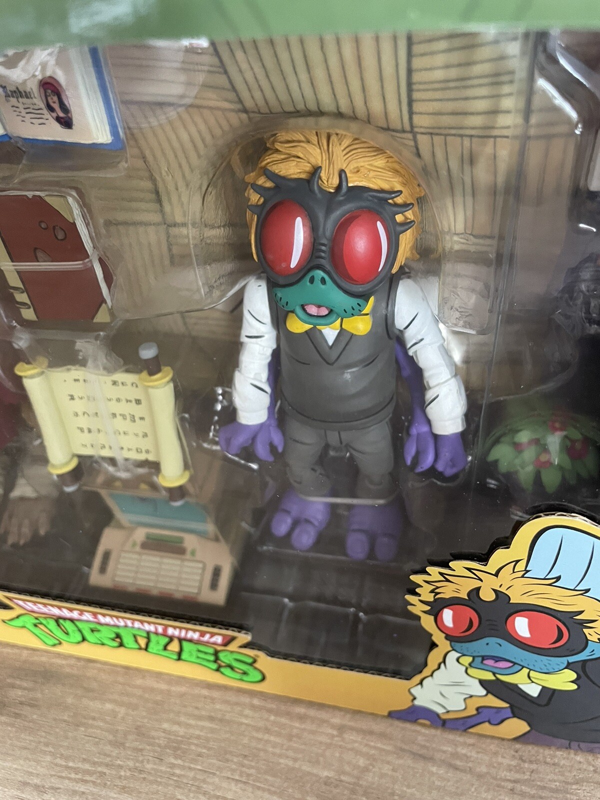 TARGET EXCLUSIVE NECA TMNT SPLINTER VS BAXTER ACTION FIGURE 2 PACK ✅🔥🔥