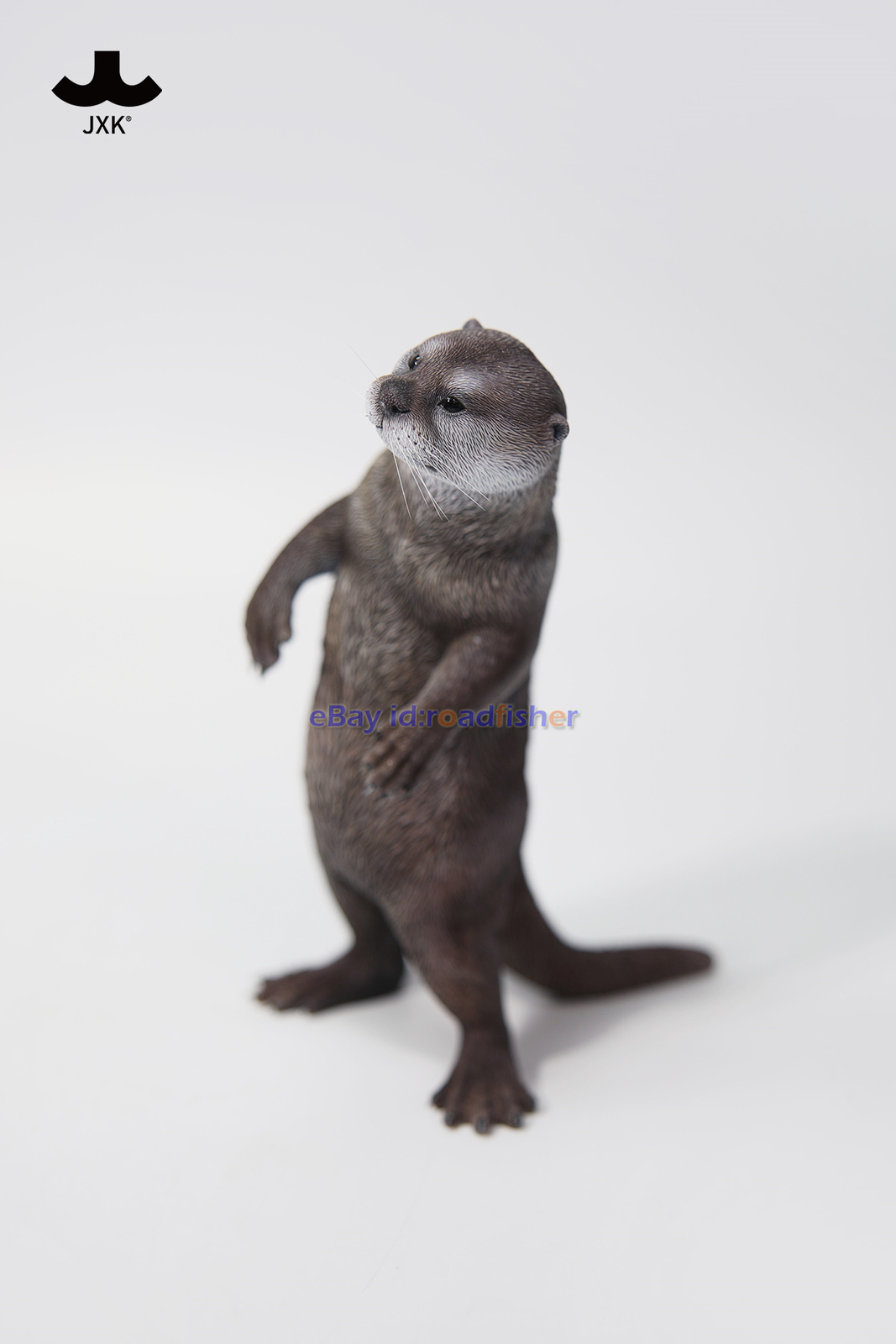 JXK 1/6 Scale Eurasian River Otter Model Animal Figure Scene Decor Kids Toy