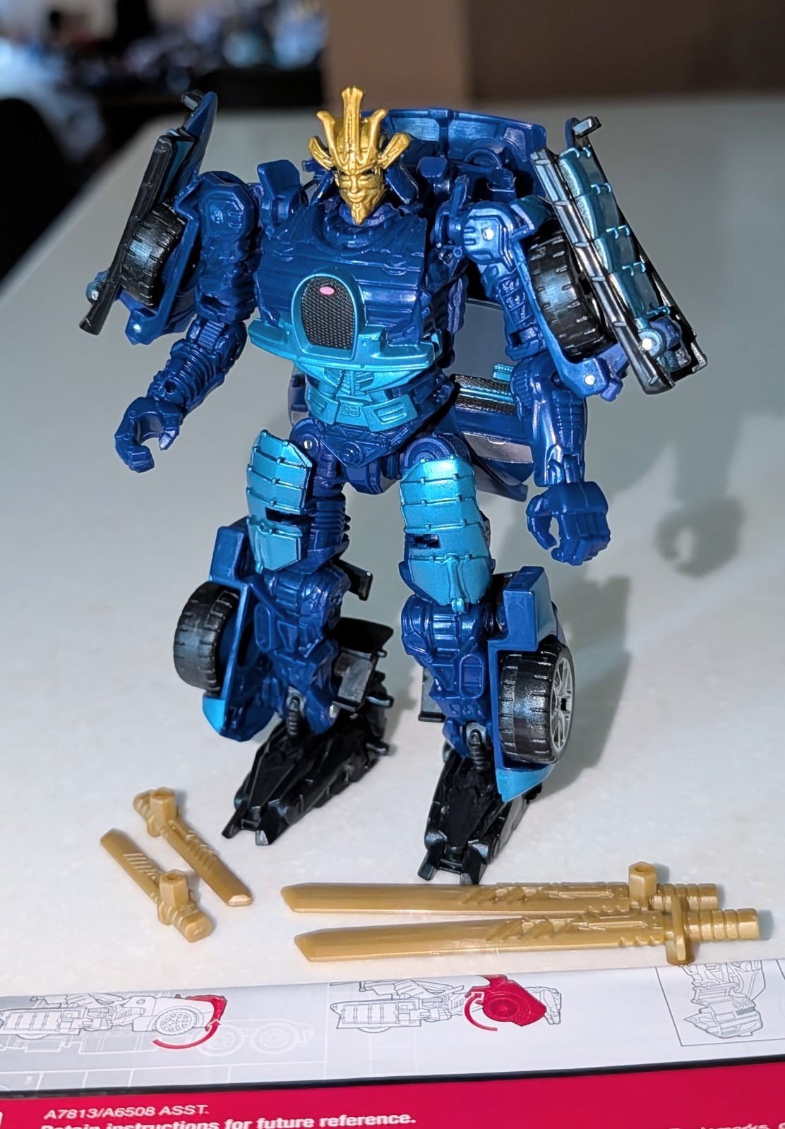 Transformers Age of Extinction Drift complete Deluxe Aoe Movie w Manual