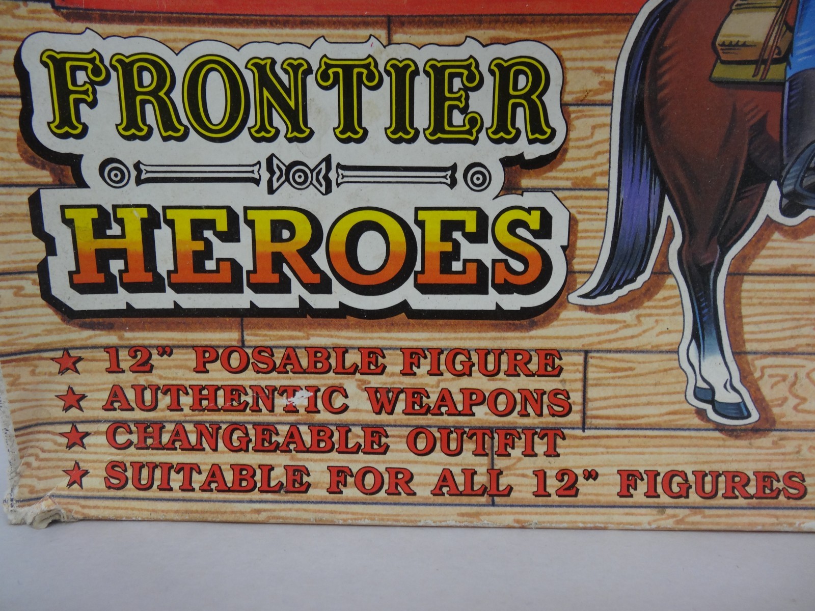 Buffalo Bill Frontier Heroes 1993 12&Prime; action figure