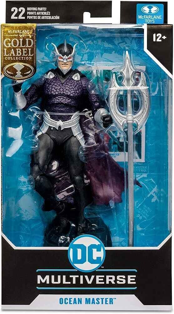 OCEANMASTER figure MCFARLANE gold label collection NEW chase TARGET 2022