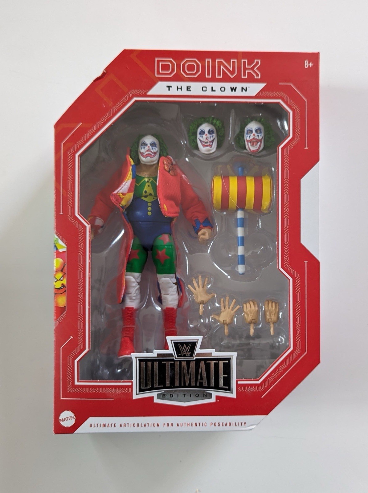 WWE Mattel Creations New Generation Ring W Doink & Diesel Ultimate Figures NEW