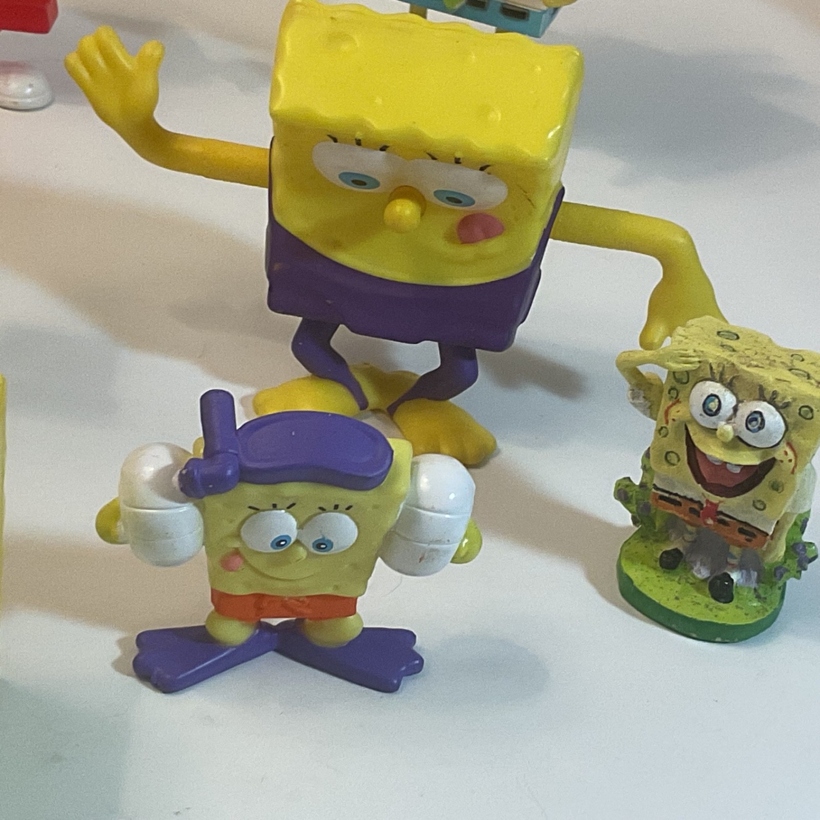Nickelodeon SpongeBob SquarePants Figures Viacom Burger King Lot of 8