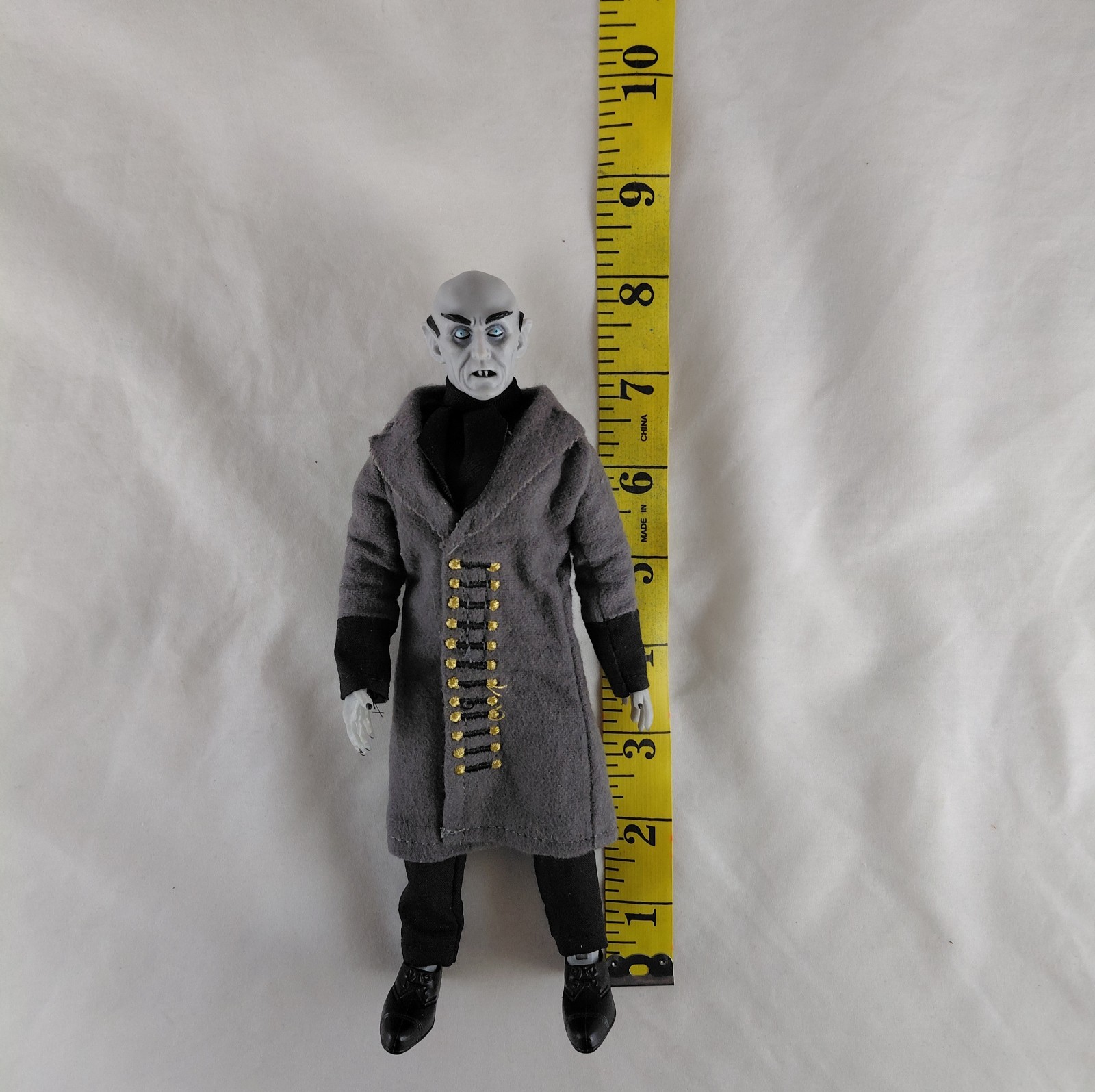 ⚰️Mego NOSFERATU 8&Prime; Retro Action Figure 2019 Horror Count Orlock Vampire Grey