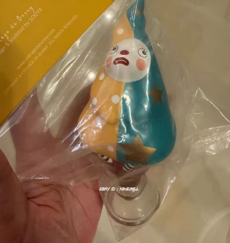 Sooya Studio Clown Ice Cream Limited Edition Statue Model Tidal Current Toys
