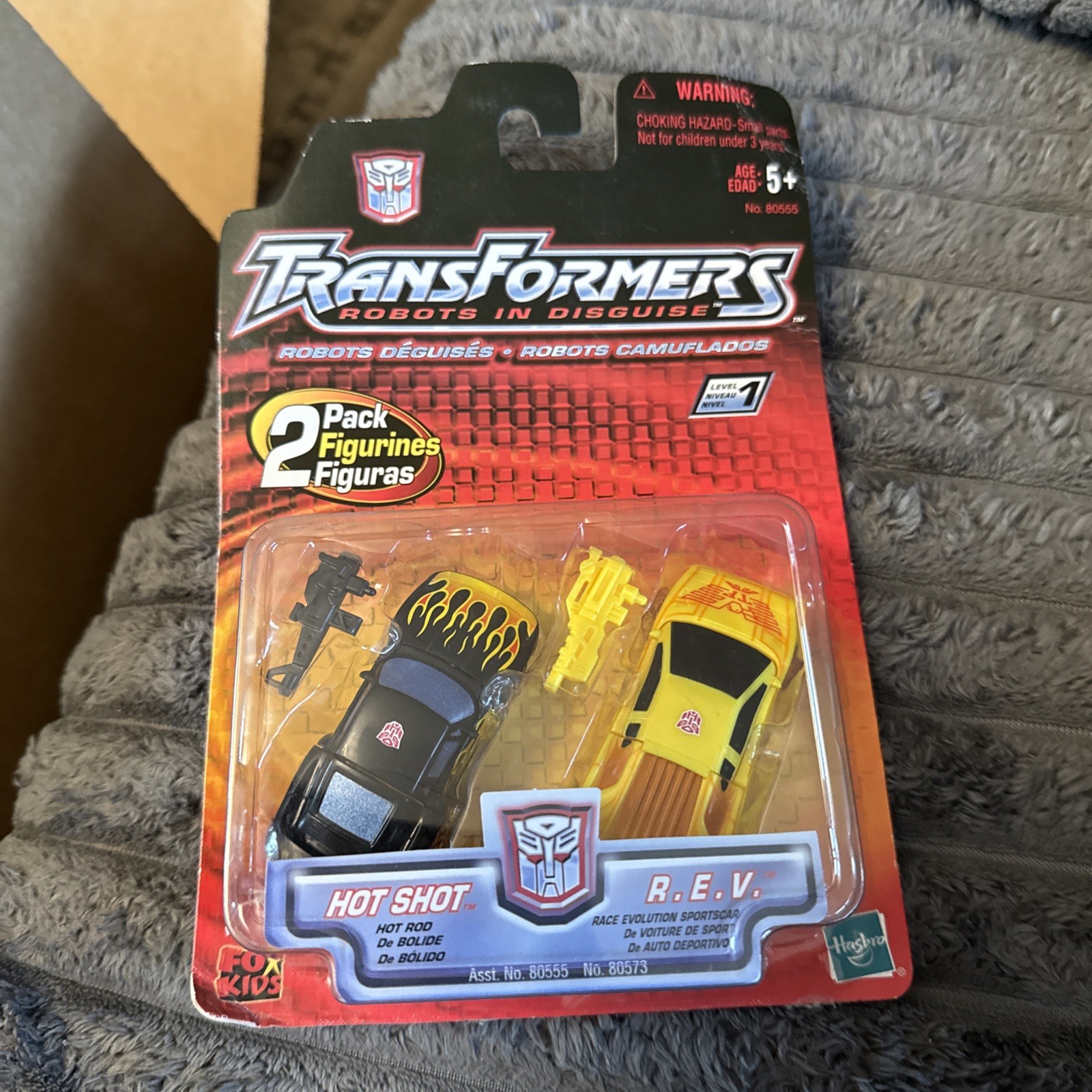 Hasbro Transformers: Robots in Disguise Basic Hot Shot R.E.V. 2-Pack Action (D2)