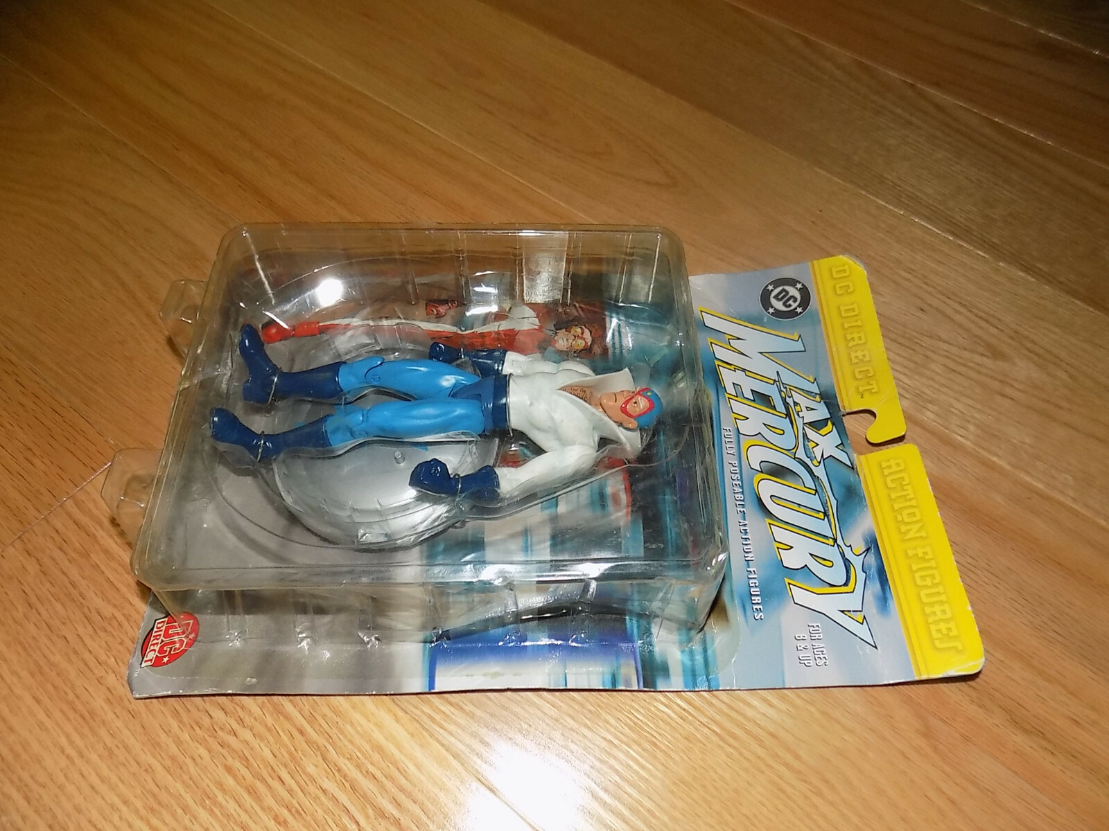 2002 DC Direct MAX MERCURY 6&Prime; Inch MOC Action Figure Comic