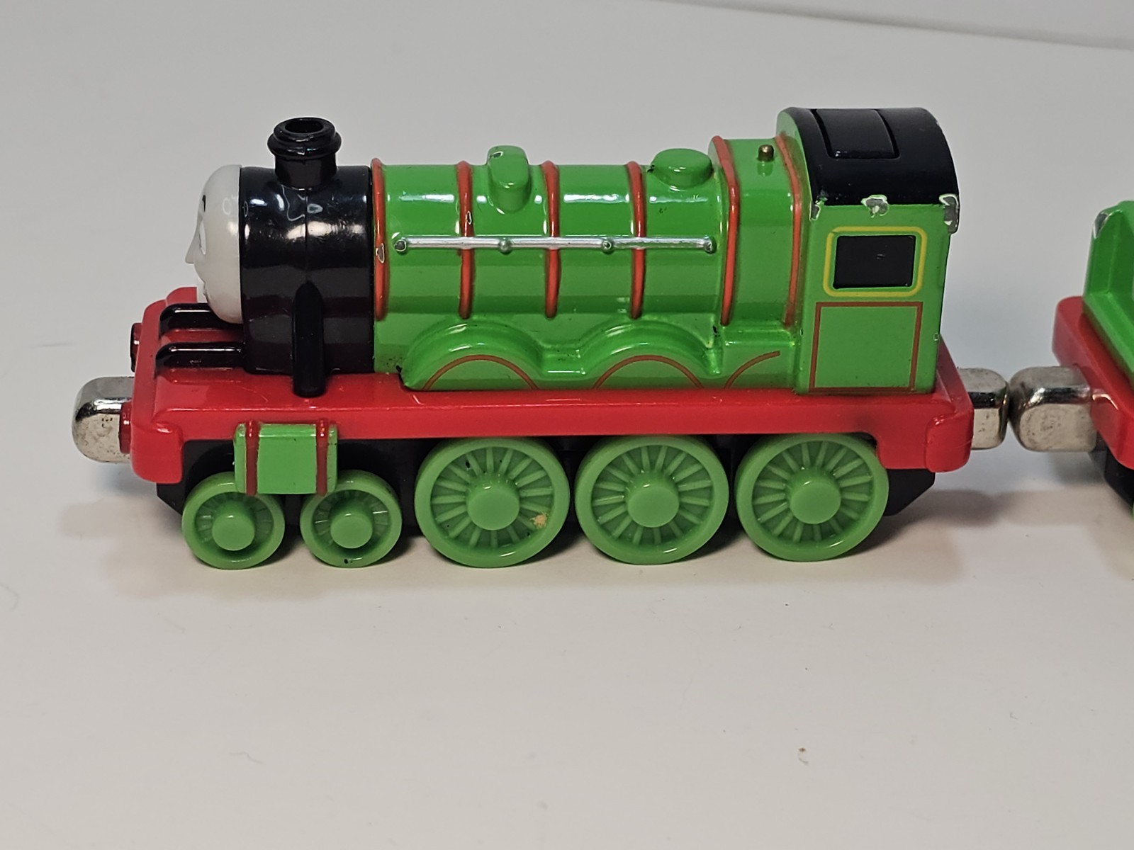 Thomas HENRY Train Engine Take-n-Play Headlight Works 2009 Green
