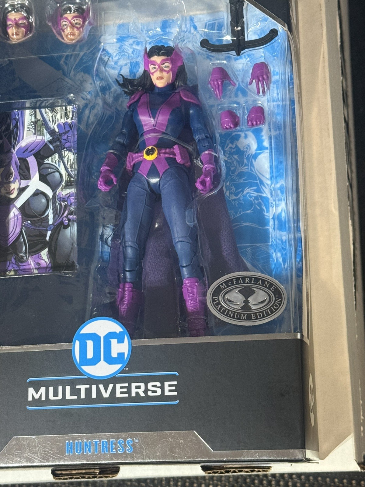 McFarlane Toys DC Multiverse Collector Edition #23 The Huntress PLATINUM Chase